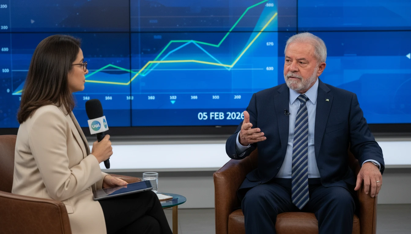 Lula detalha prioridades e avalia cenário político em sabatina com uol