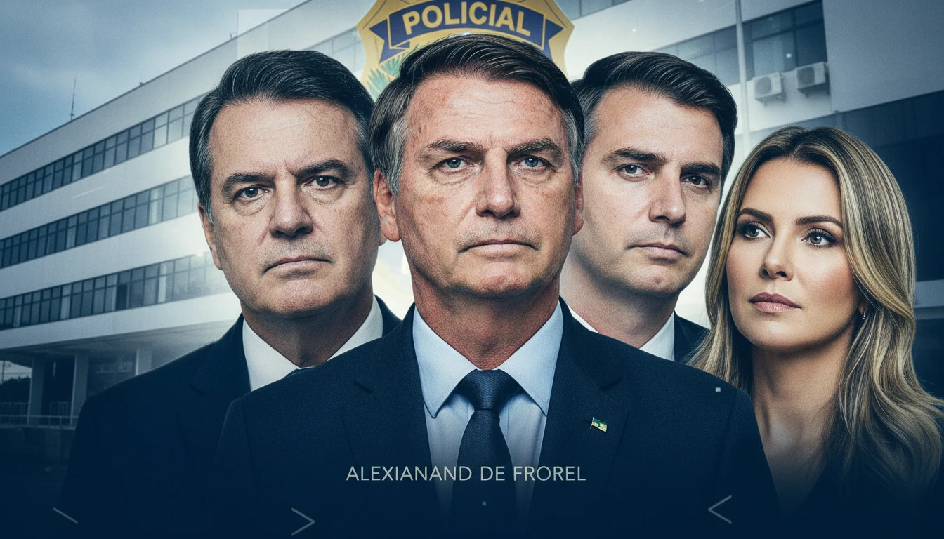 Moraes autoriza visita de flávio e michelle bolsonaro a jair bolsonaro na sede da polícia federal